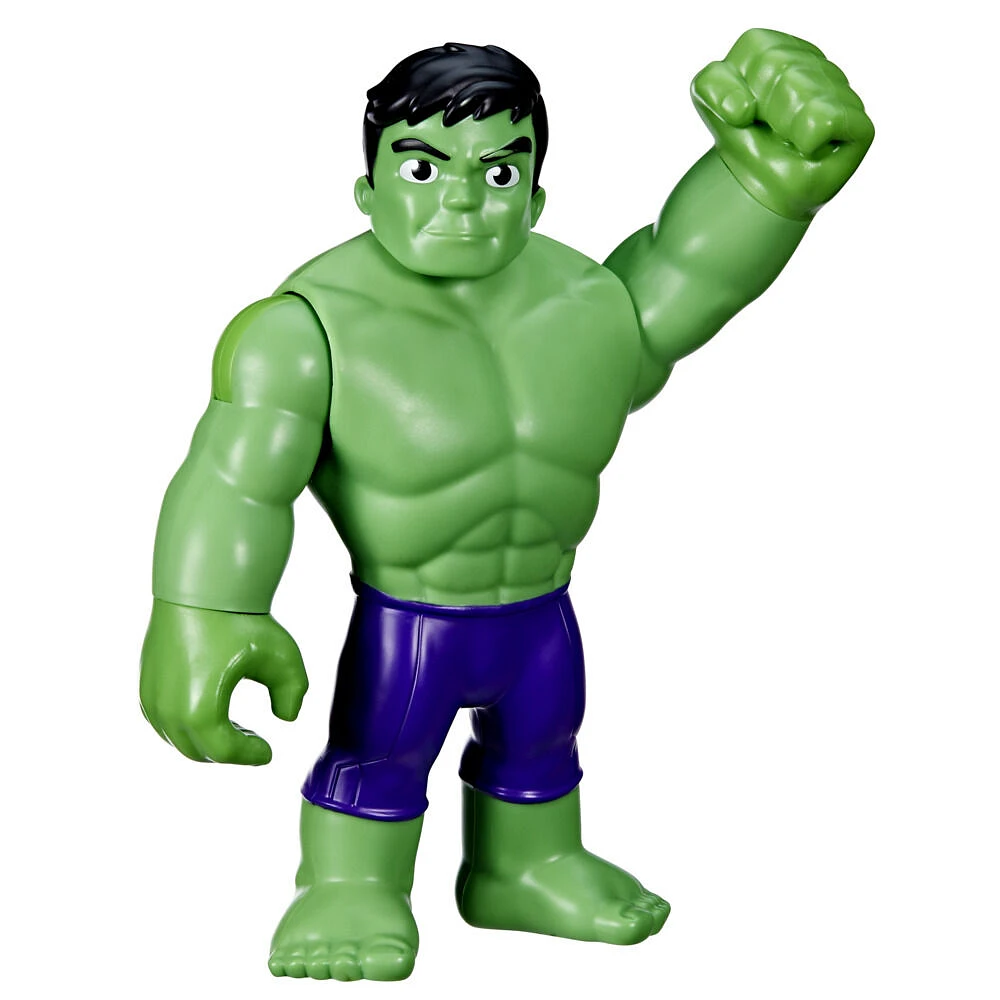 Marvel Spidey et ses Amis Extraordinaires, figurine de super-héros format géant Hulk de 22,5 cm, figurines Avengers