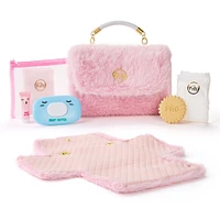 F.A.O. Schwarz Baby Faux Fur Diaper Bag Set - R Exclusive