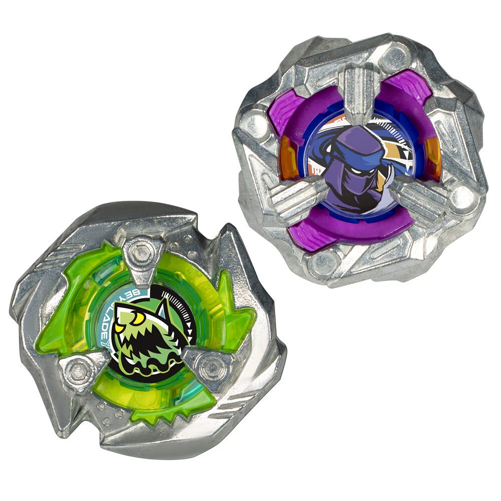 Beyblade X Dual Pack Knife Shinobi 4-80HN et Keel Shark 3-80F