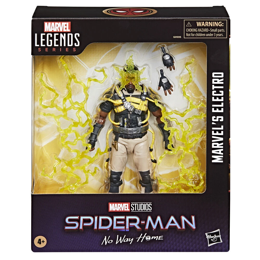 Marvel Legends Series Marvel's Electro, Spider-Man: No Way Home Collectible 6 Inch Action Figure
