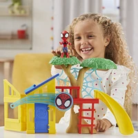 Marvel Spidey and His Amazing Friends Spidey Playground Playset with Spidey Action Figure