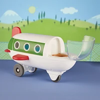 Peppa Pig Peppa's Adventures, En avion Peppa, jouet préscolaire avec roues qui roulent vraiment, 1 figurine et 1 accessoire