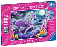 Ravensburger Glitter Unicorn 100pc Puzzle