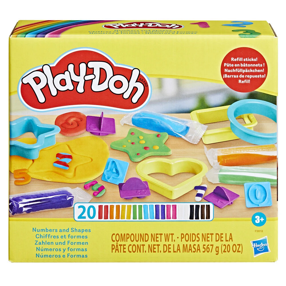 Play-Doh Numbers and Shapes Playset