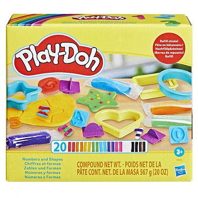 Play-Doh Numbers and Shapes Playset