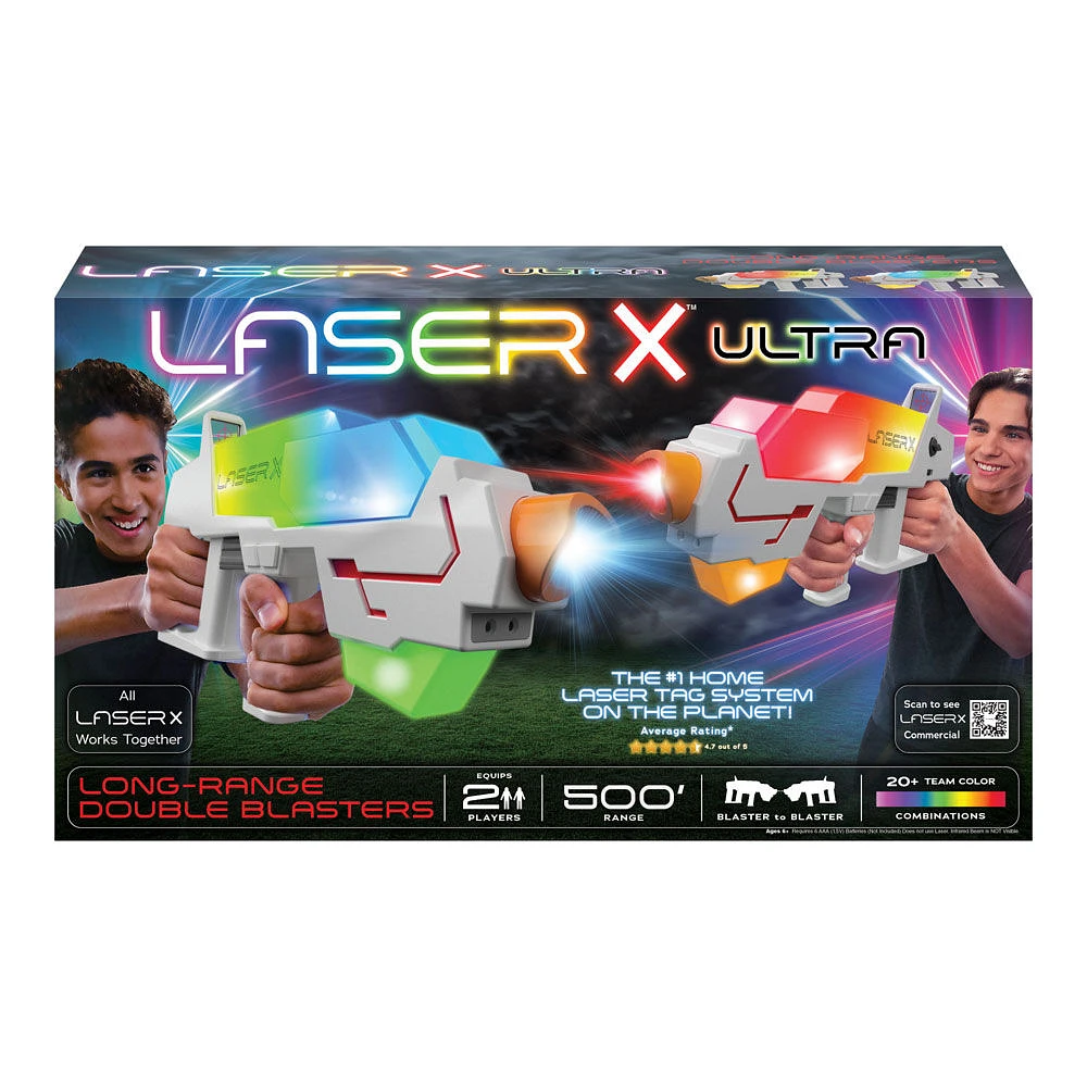 Laser X Ultra - Long Range Double Blasters