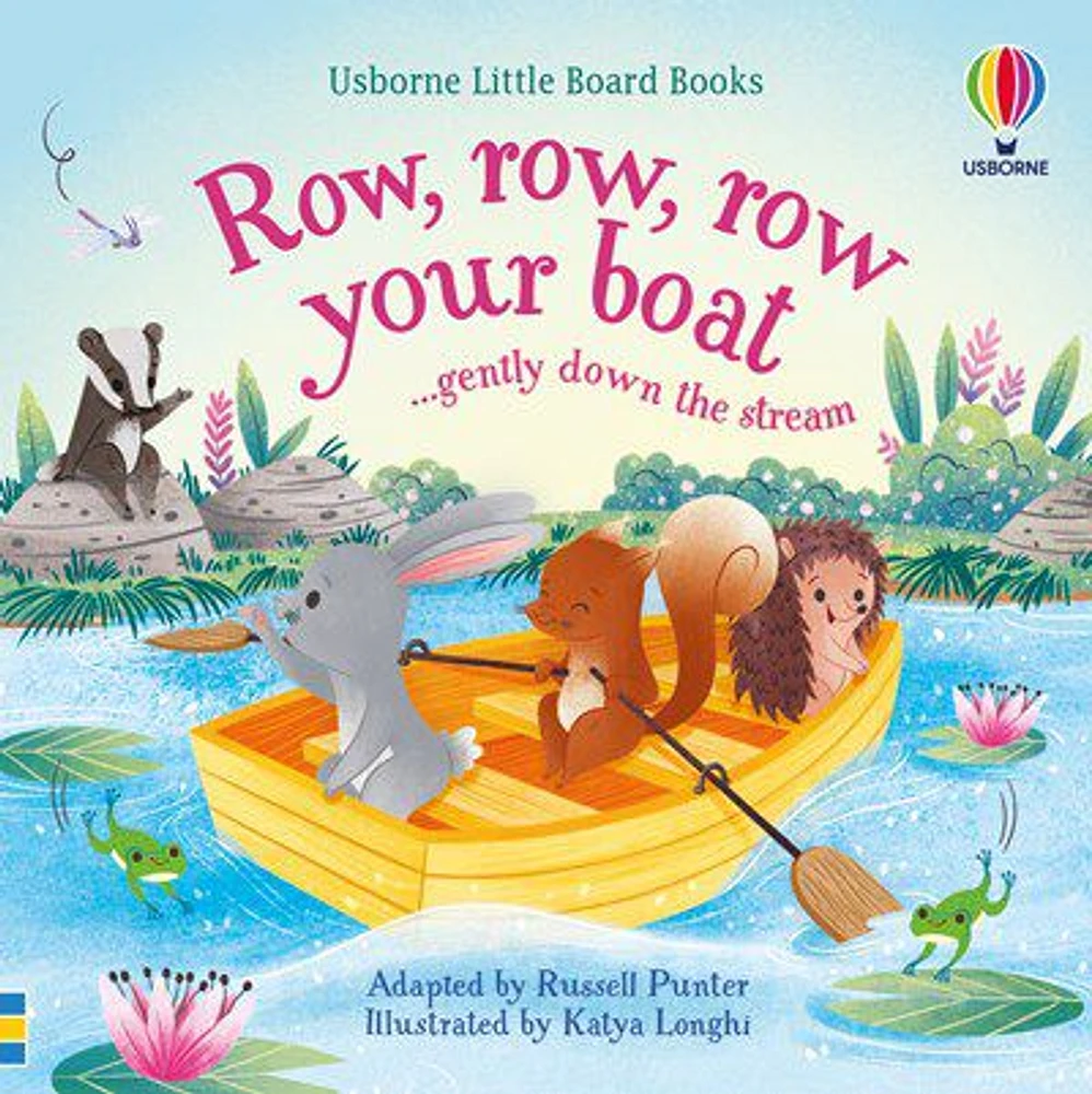 Little Board Books Row, Row, Row Your Boat Gently Down the Stream - English Edition