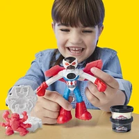 Play-Doh Marvel Captain America Moto-Slicer Playset