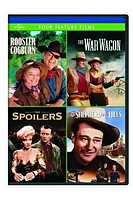 Rooster Cogburn / The War Wagon / The Spoilers (1942) / Shepherd of the Hills Four Feature Films