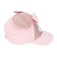 Minnie Mouse Glitter 3D Hat Pink Size 4-6X