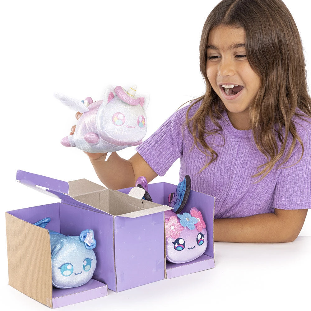 Collection de peluches scintillantes MeeMeow Aphmau de 6 po