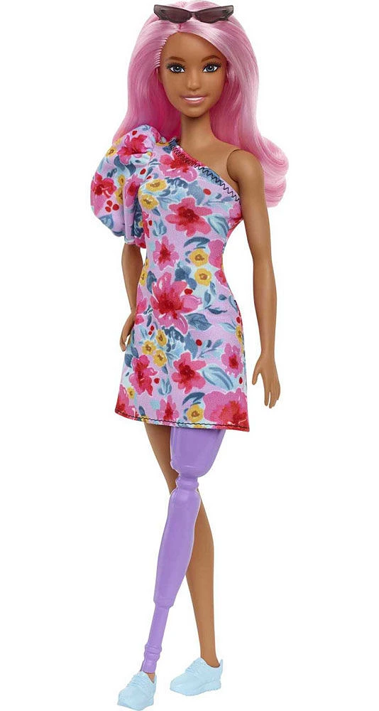 Barbie - Fashionistas - Poupée189, jambe artificielle