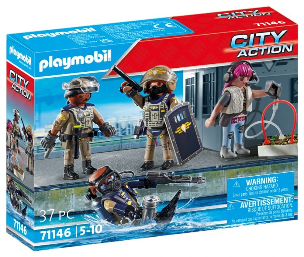 Playmobil - Tactical Police Figure Set
