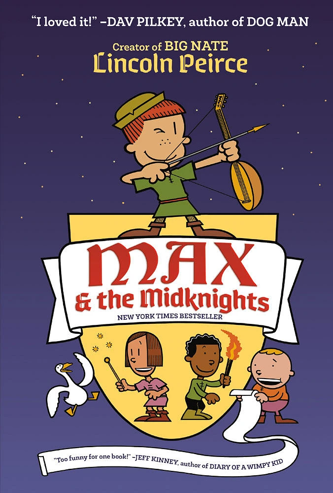 Max and the Midknights - Édition anglaise