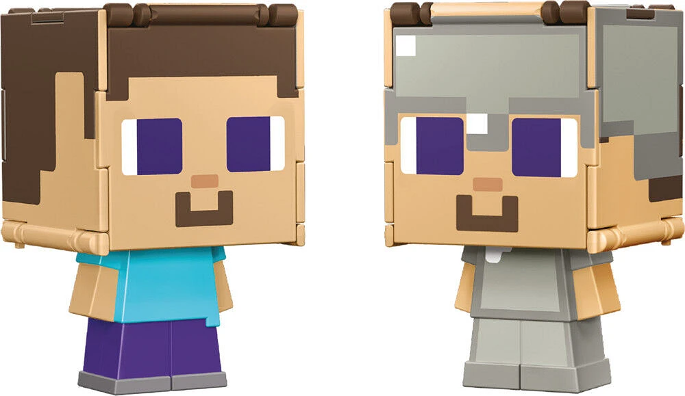 Minecraft -Flippin' Figs -Collection de figurines -Échelle