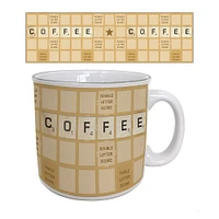 11 Oz Tasse-Scrabble-Café