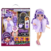 Rainbow High Creative Crystals Violet - Purple 11" Fashion Doll