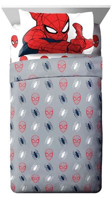 Marvel Spider-Man 3-Piece Twin Sheet Set, 100% Polyester