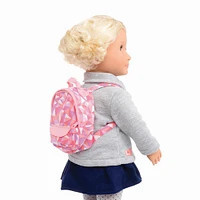 Off To School, Our Generation, Sac d'école avec accessoires pour poupées de 18 po