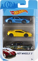 Hot Wheels 3-Car Pack, Multipack of 3 Hot Wheels Vehicles