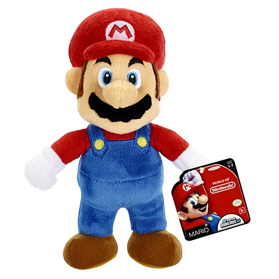 M2-World of Nintendo Mario Bros U Plush - Mario