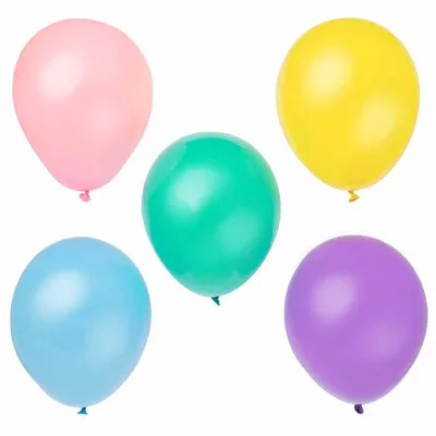 12" Latex Balloons, pieces