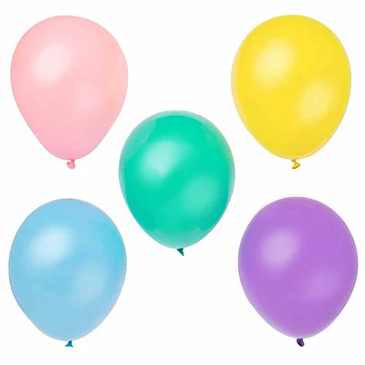 10 Ballons 12 Po - Pastels Assortis