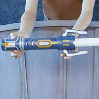 Star Wars Lightsaber Forge, Sabre laser d'Ahsoka Tano à lame blanche extensible, jouet de déguisement personnalisable