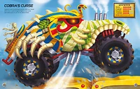 Build Your Own Super Cars and Monster Trucks Sticker Books - Édition anglaise