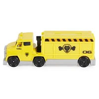 PAW Patrol, True Metal Rubble Collectible Die-Cast Toy Trucks, Big Truck Pups Series 1:55 Scale