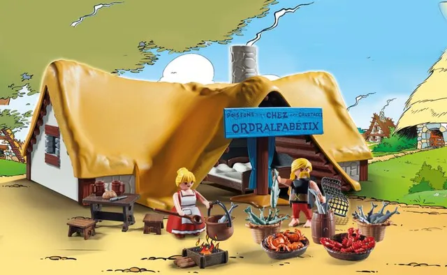 Playmobil Asterix 70932 Hut of Majestix