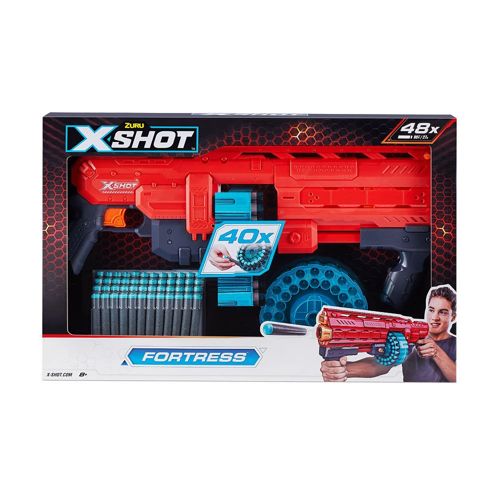 X-Shot Excel Fortress Blaster (48 Darts)