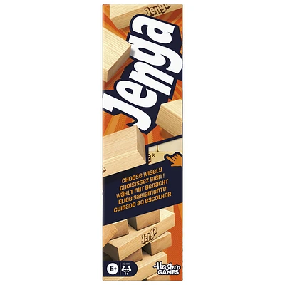 Official Hasbro Games Jenga Game with Digital Die