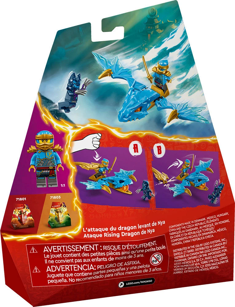 LEGO NINJAGO Nya's Rising Dragon Strike Toy 71802