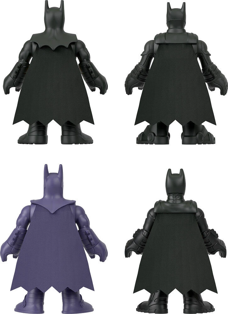 Imaginext-DC Super Friends 85èmeAnniversaire Batman-4figurines