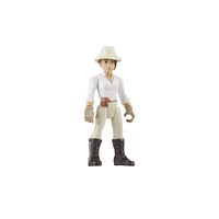 Indiana Jones Worlds of Adventure Helena Shaw with Motorcycle, 2.5 Inch Action Figure & Vehicle Set, Indiana Jones Toys