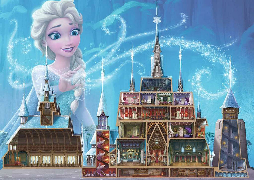 Châteaux Disney : Puzzle Elsa