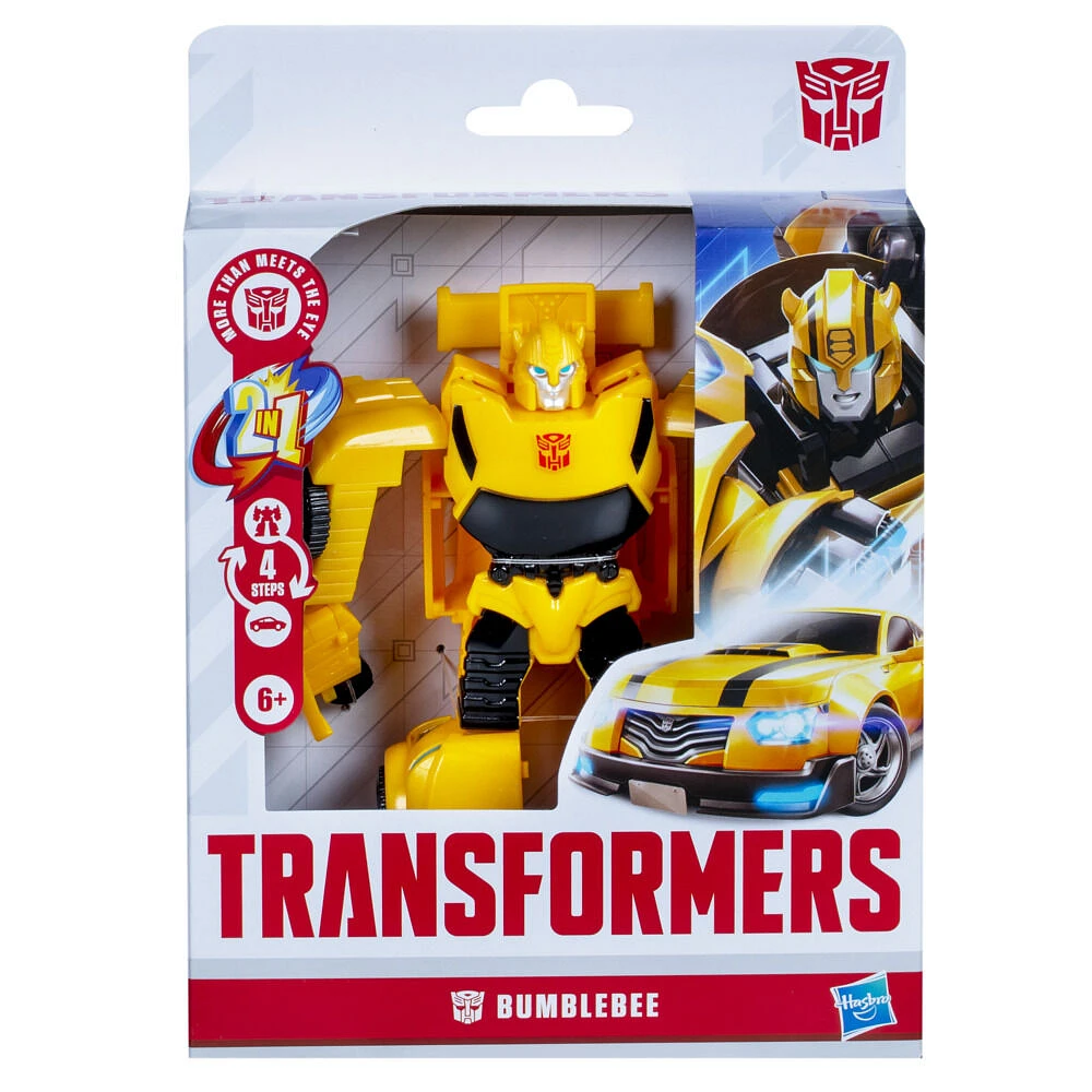 Transformers Generations Toys Authentics Alpha Bumblebee Action Figure 7 Inch