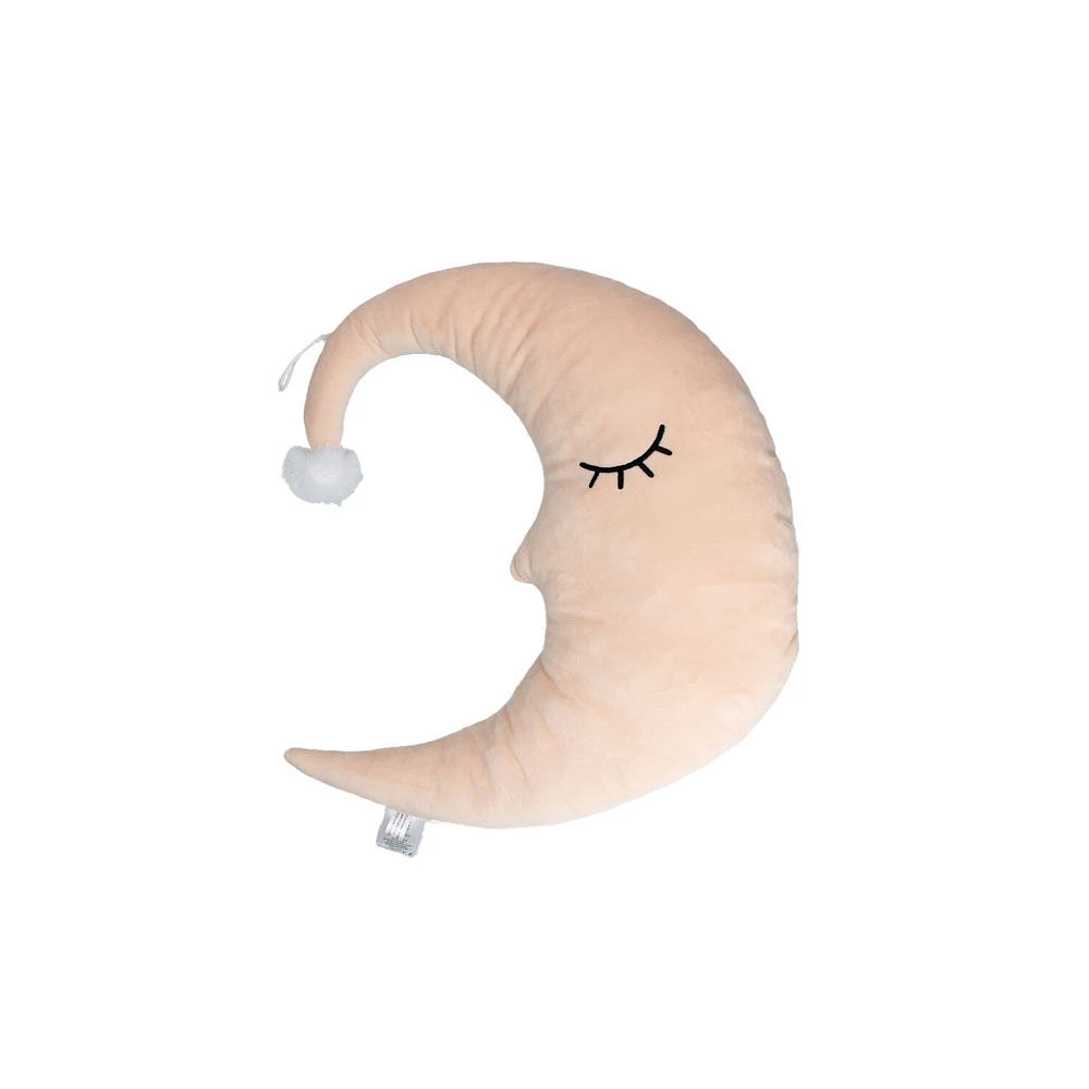 Around The Crib Kokoons Moon Plush Light and Melodie Pale Yellow/Petrol Blue