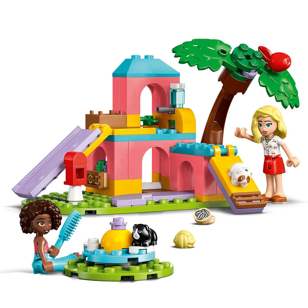 LEGO Friends Guinea Pig Playground - Building Toy Pretend Play Set - with 2 Minidolls - 42640