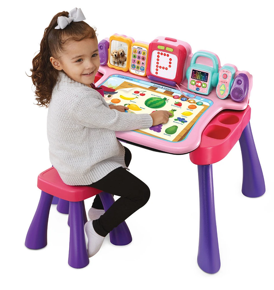 Vtech Explore and Write Activity Desk - Pink - Exclusive