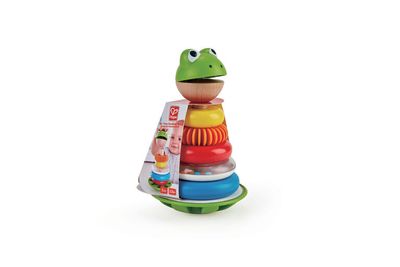 Hape Mr.Frog Stacking Rings - English Edition