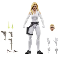 Marvel Legends Series S.H.I.E.L.D. Nick Fury Jr., Sharon Carter, and Dum Dum Dugan Action Figures