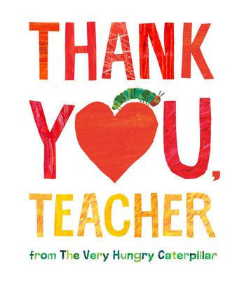 Thank You, Teacher from The Very Hungry Caterpillar - English Edition