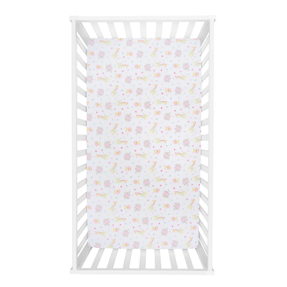 Sammy&Lou Jungle Girl 4 Pc Crib Bedding