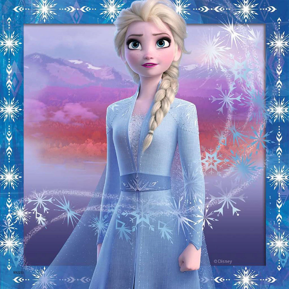 Ravensburger - Disney Frozen 2 - The Journey Starts Puzzle 3 x 49pc