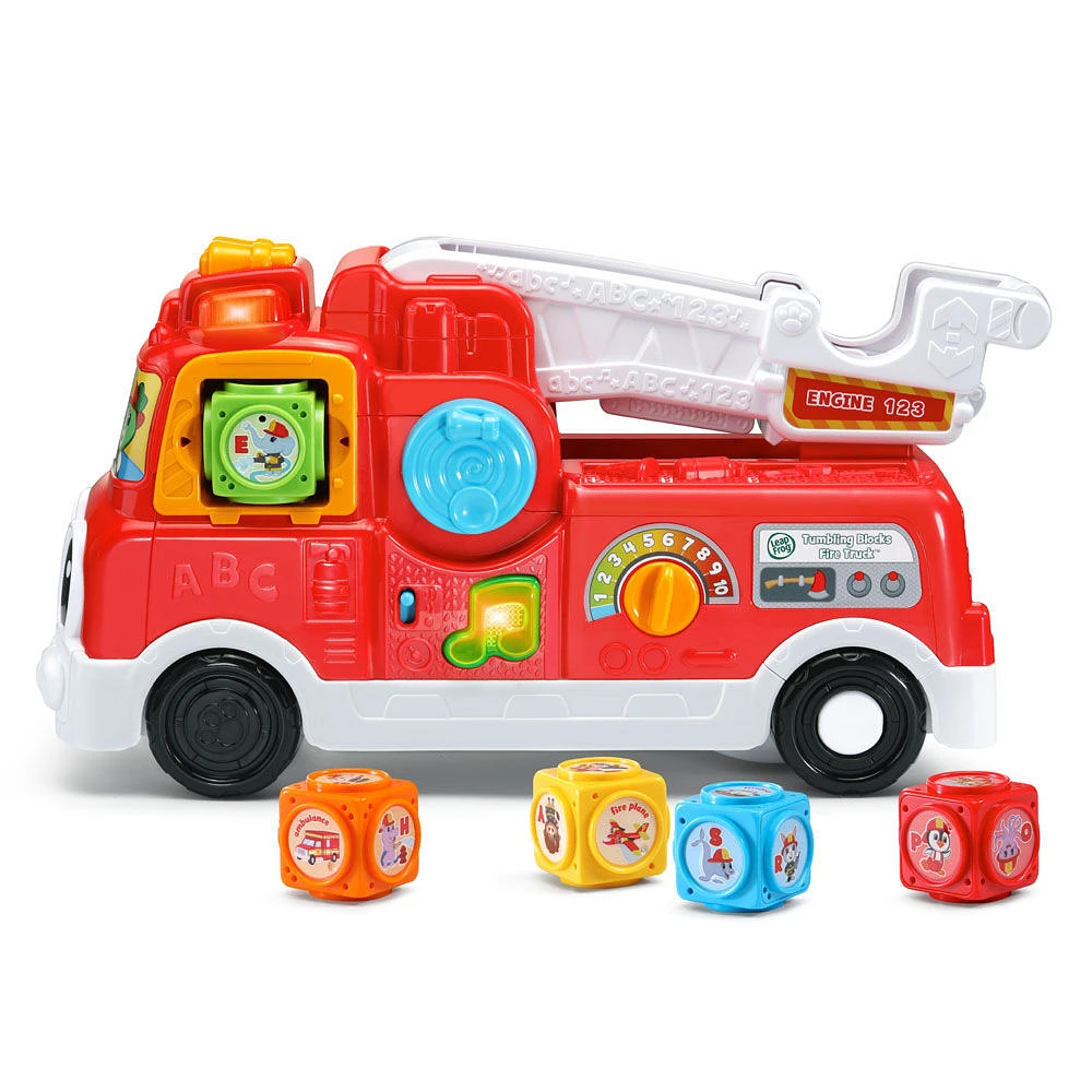 LeapFrog Tumbling Blocks Fire Truck - English Edition - R Exclusive