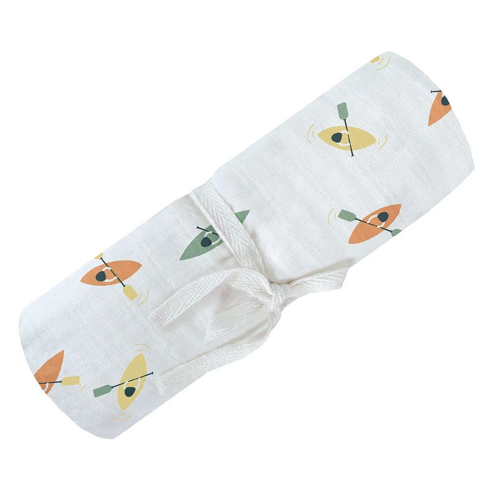 Perlimpinpin, Cotton muslin swaddle blanket - 1 per order, colour may vary (Each sold separately, selected at Random)