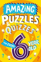 Amazing Puzzles and Quizzes for Every 6 Year Old - English Edition