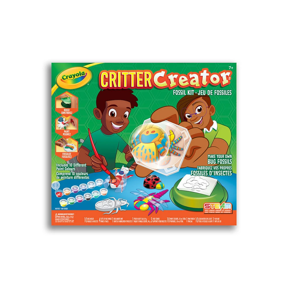 Crayola Critter Creator Kit: Bug Fossil Lab